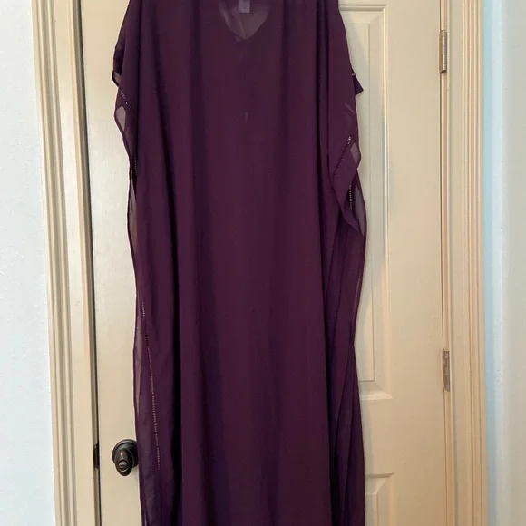 Tommy bahama sheer purple full length coverup - Picture 6 of 6